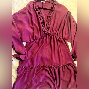 2X Plum dress